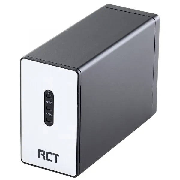 RCT 2.5'' 2-Bay RAID SATA3 to USB 3.0 Enclosure
