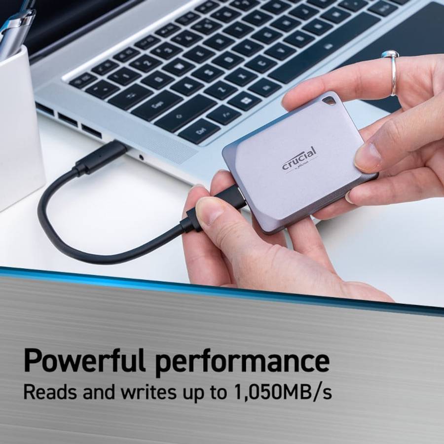 Crucial X9 Pro 1TB Type-C Portable SSD