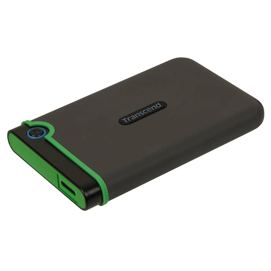Transcend 2TB StoreJet M3 2.5'' USB 3.1 Rugged HDD - Slim Iron Grey