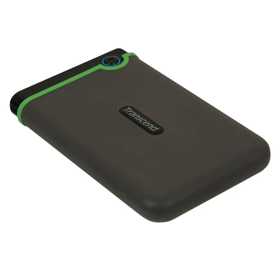 Transcend 2TB StoreJet M3 2.5'' USB 3.1 Rugged HDD - Slim Iron Grey