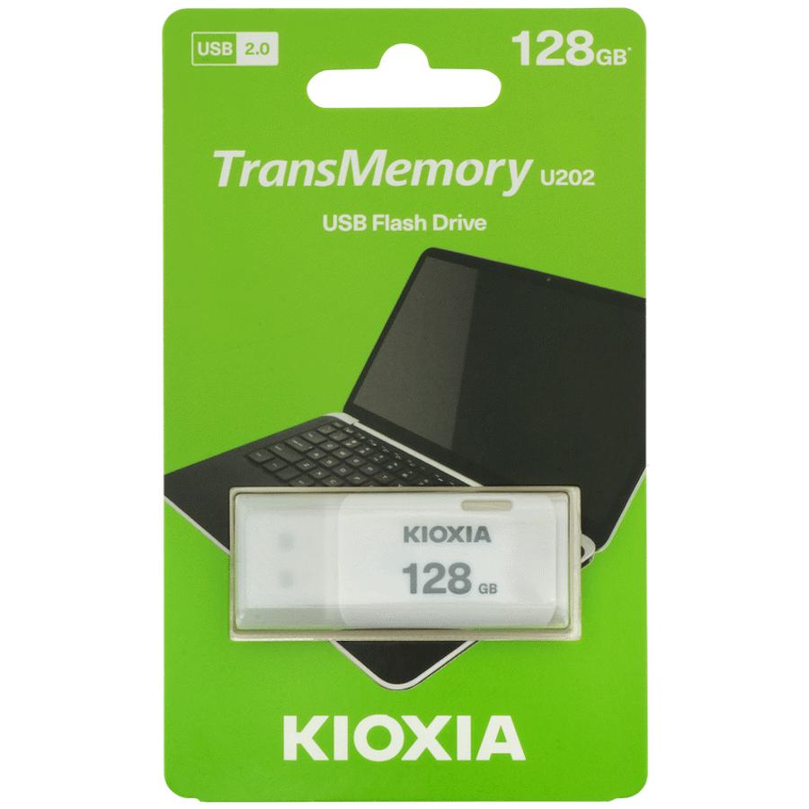 Kioxia 128GB USB 2.0-White