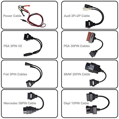 LATEST 2021 VERSION DELPHI (NEW DESIGN) WITH DELPHI AND AUTOCOM SOFTWARE + 8 PC CAR CABLE SET