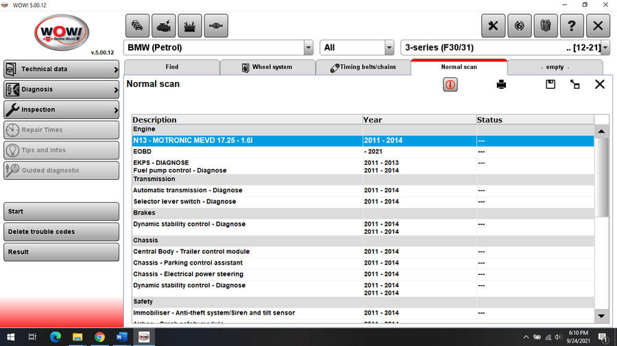 WOW SNOOPER (5.00.12) USB + BLUETOOTH