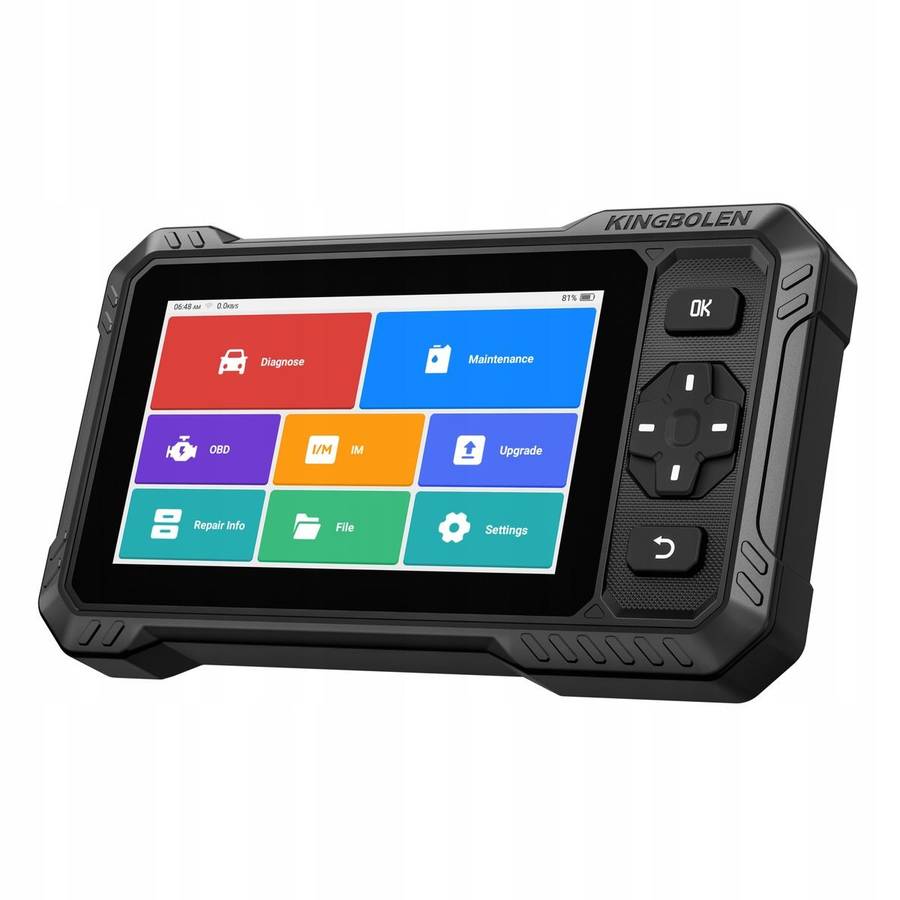 KINGBOLEN S6 Elite Full System Scanner, 15 Resets, Bi-Directional, CAN FD