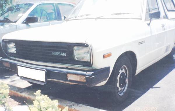 1980- NISSAN 1400 80- Front Side Bumper Left Side Passenger Side Plastic