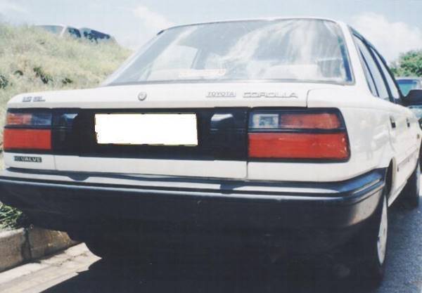 Toyota COROLLA EE90/AE92  88-00 Tail Lights 1SET SEMI-CLEAR H/B