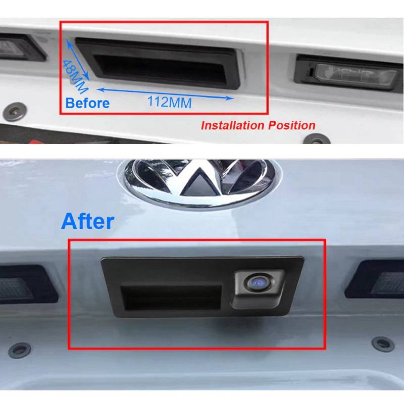 VW Tiguan OEM Reverse Camera
