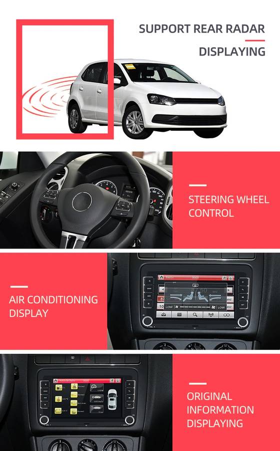 7inch MP5 OEM-Replacement head unit