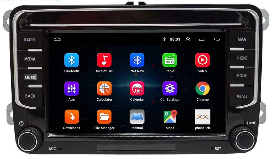 7 Inch Android Radio for VW Polo
