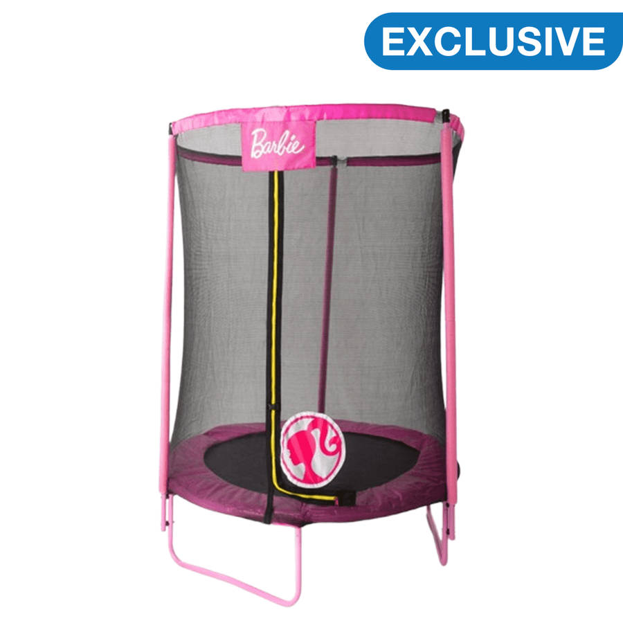 Sportspower - Barbie - 4.5ft My 1st Trampoline - 1.87m/H