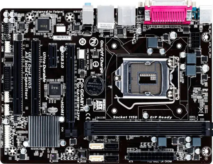 Gigabyte H81MS2PH Series Motherboard Lga 1150 GAH81MS2PH