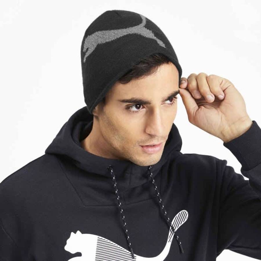 Puma Ess logo beanie - black - One Size Fits Most