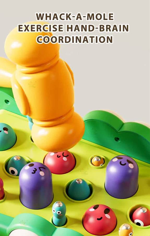 Red 6in1 Montessori Crab Hexahedron Cube Toys Games Board