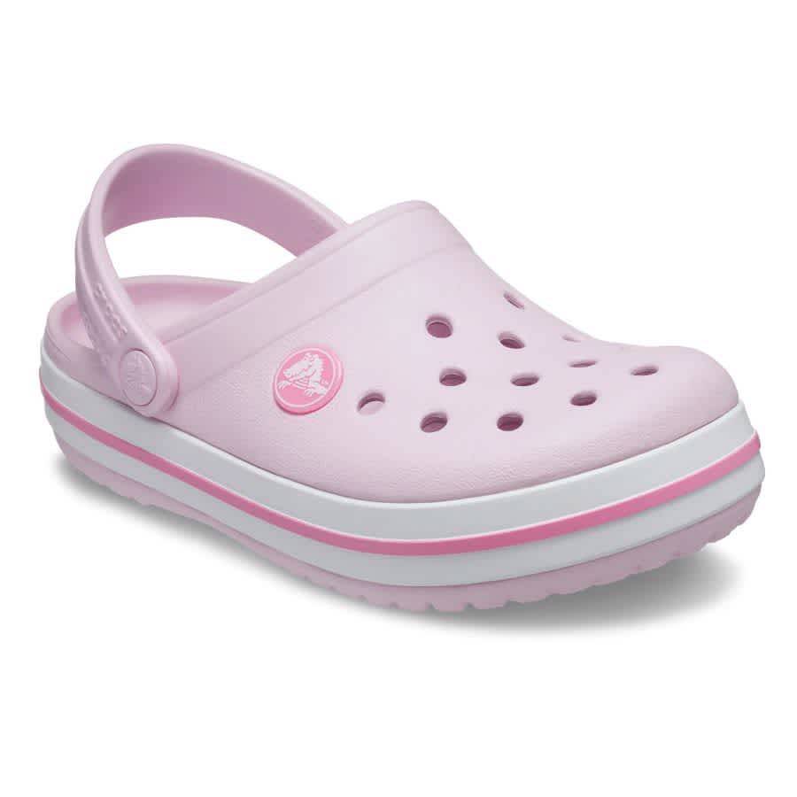 Crocs Crocband Clog T  Ballerina Pink  UK Junior 5