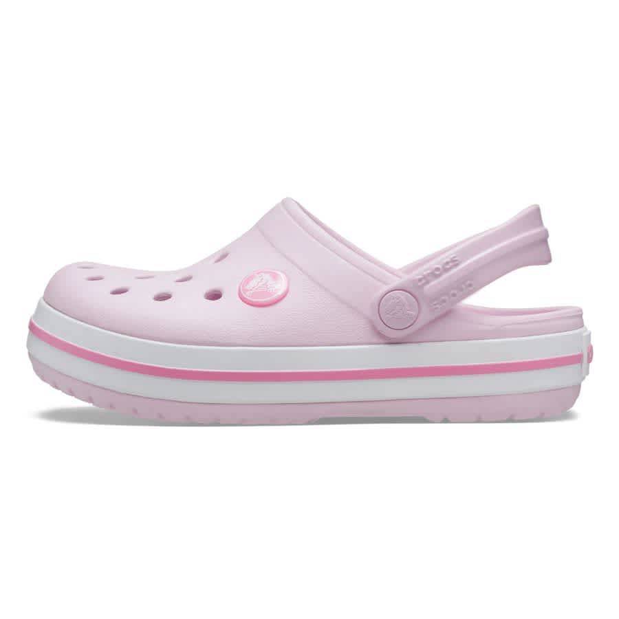 Crocs Crocband Clog T  Ballerina Pink  UK Junior 5
