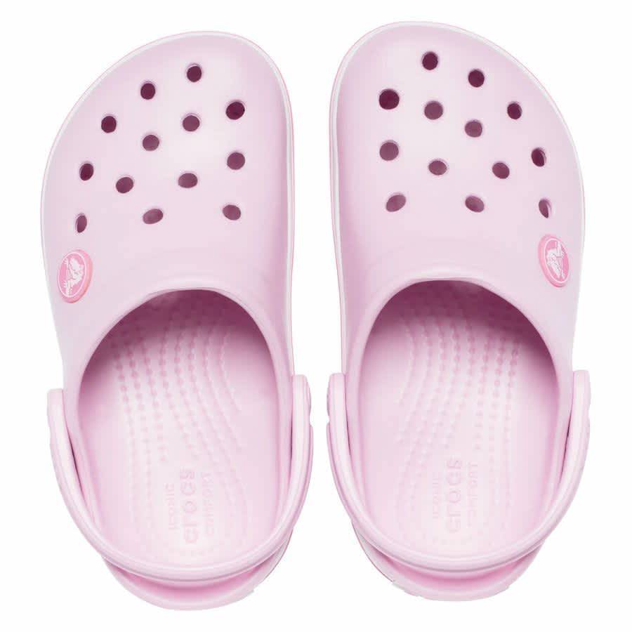 Crocs Crocband Clog T  Ballerina Pink  UK Junior 5