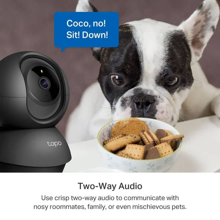 TP-Link Tapo C211 Pan/Tilt Home 2K 360 Security Wi-Fi Camera voice control