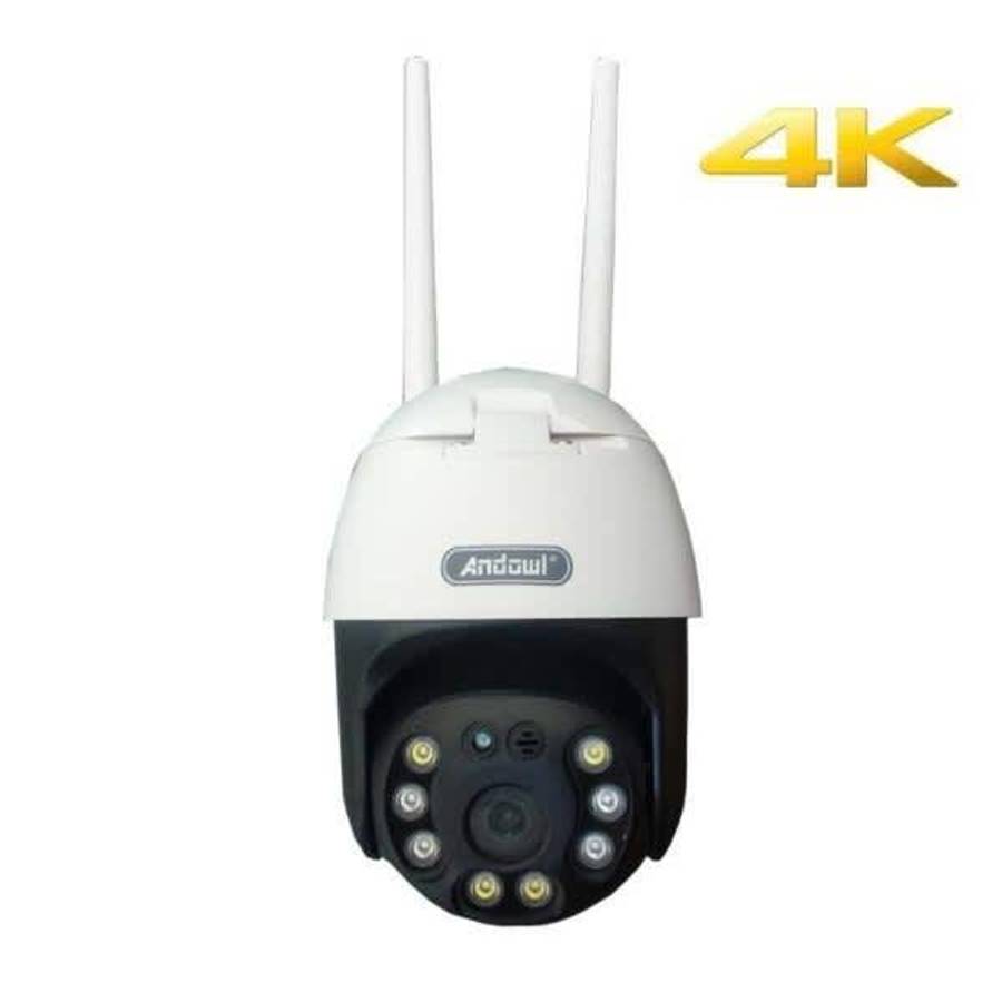 Andowl Q-S4 Full HD 4K Wireless Smart Camera - Waterproof Outdoor WiFi CCTV