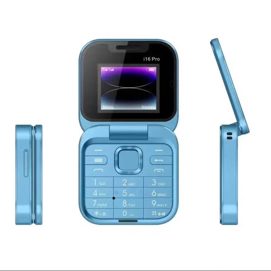 Mini Foldable P9 Pro Mobile Compact Dual SIM 2G Phone