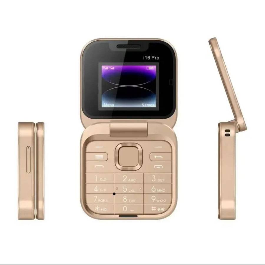 Mini Foldable P9 Pro Mobile Compact Dual SIM 2G Phone