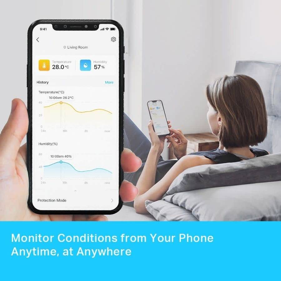 TP-Link Tapo T315 Smart Temperature & Humidity Monitor with LCD Display