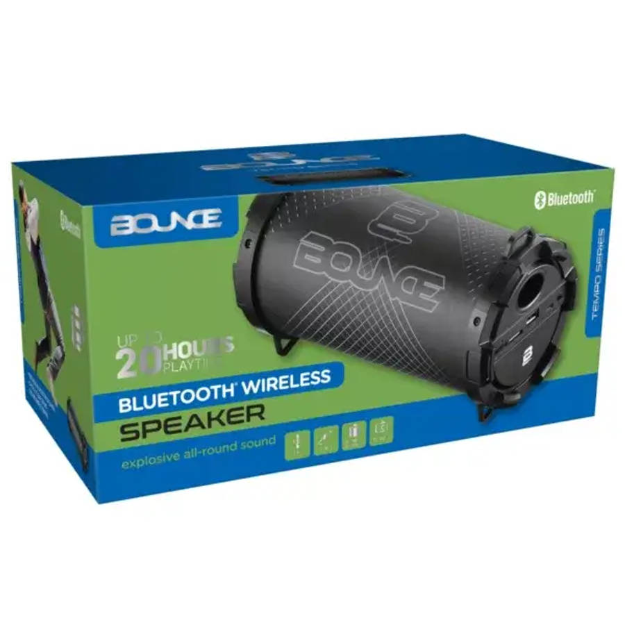 Bounce Tempo Series 5W Bluetooth Speaker  Black