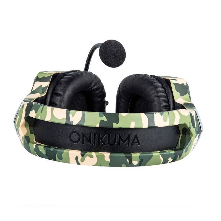 ONIKUMA K8 Stereo Gaming Headset with Microphone & LED Lights  Camouflage