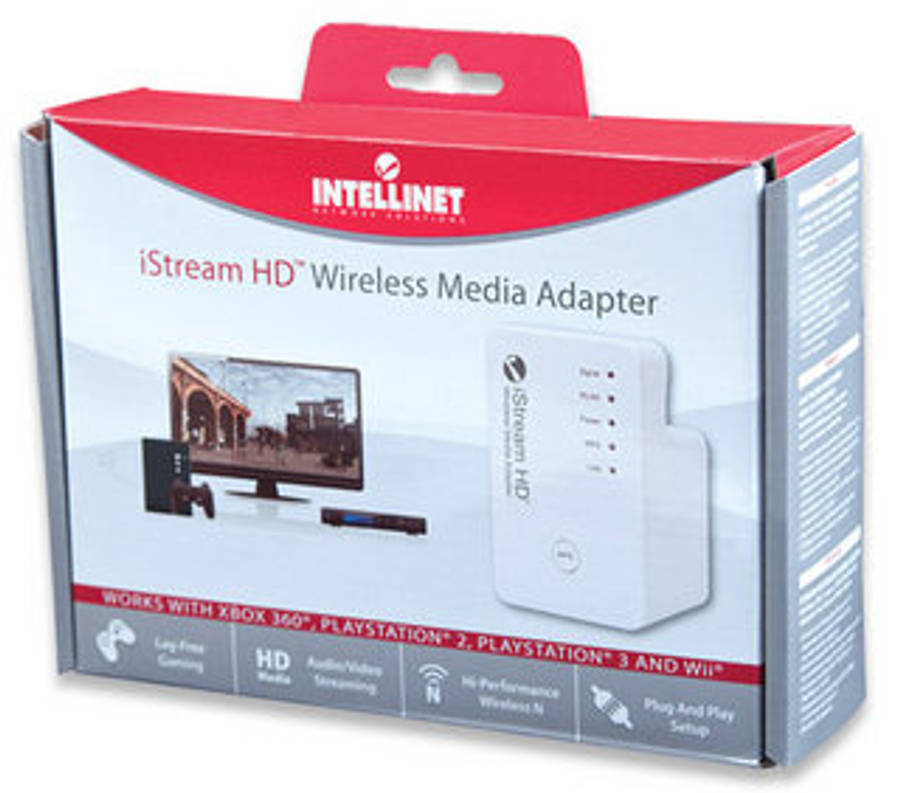 Intellinet Wireless 300N iStream HD Media Adapter