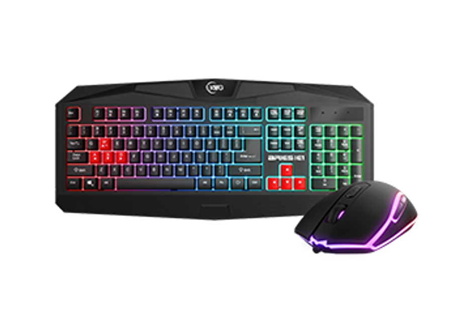 KWG ARIES E1 2 IN 1 GAMING RGB COMBO