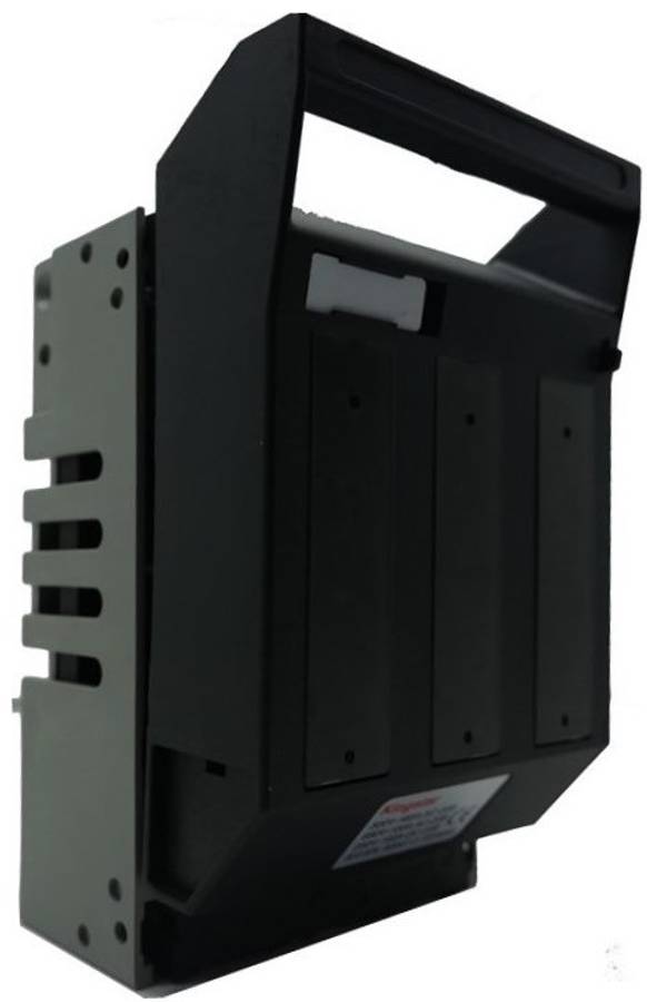 Solarix NT00 Horizontal Mount 3 Pole 160A DC Fuse Holder