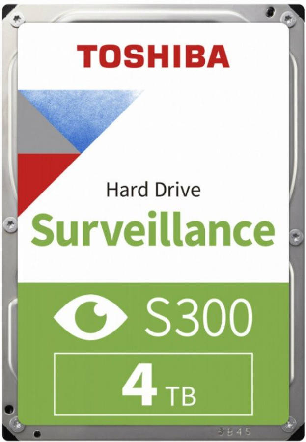 Toshiba S300 3.5 Inch 4TB Surveillance SATA Hard Drive