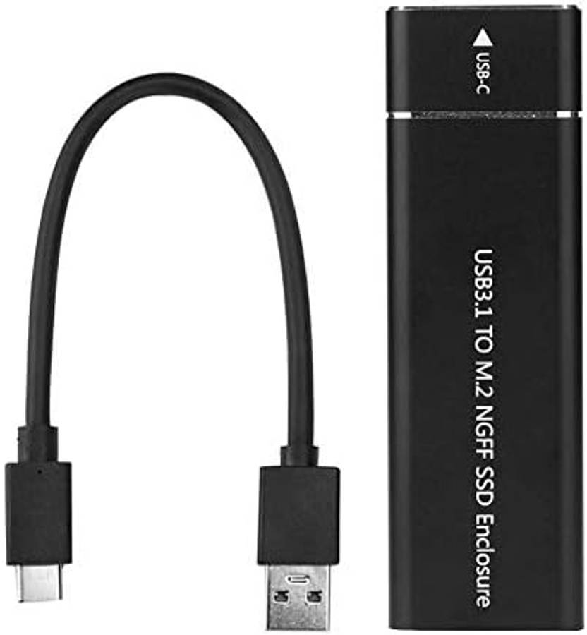 UniQue M.2 NVME NGFF To USB C SSD Enclosure