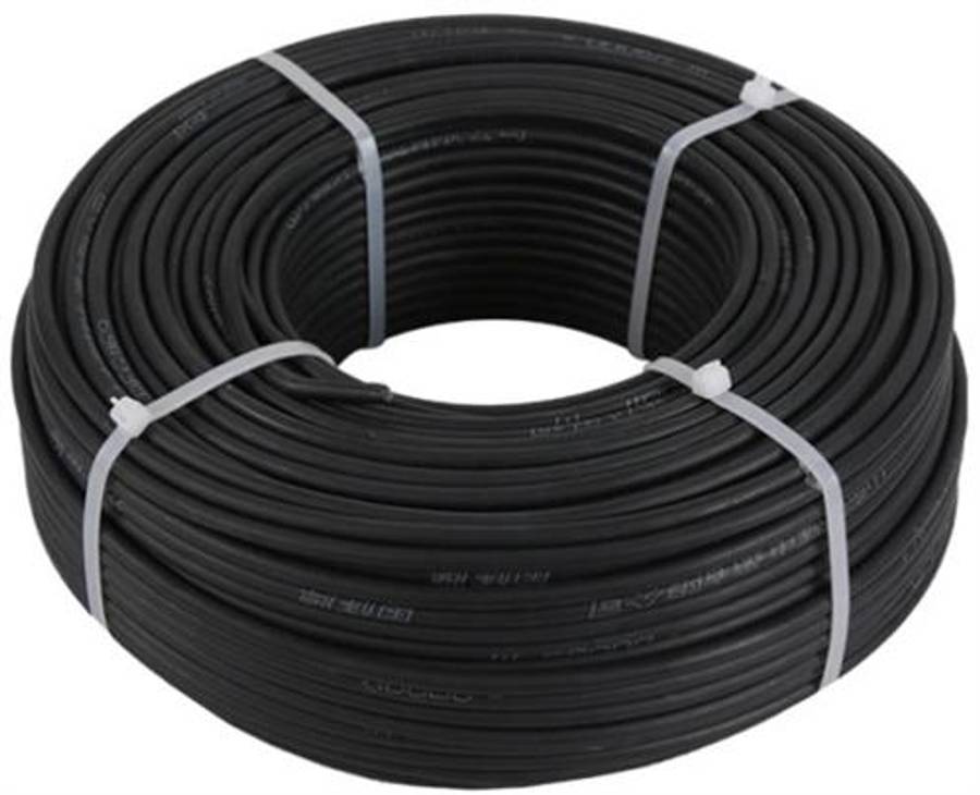 Solarix 6mm2 Single Core Solar Photovoltaic PV Cable Black
