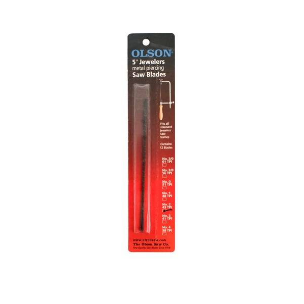 Tork Craft - Jewelers Metal Piercing Saw Blades 43Tpi 12/Pk - 2 Pack