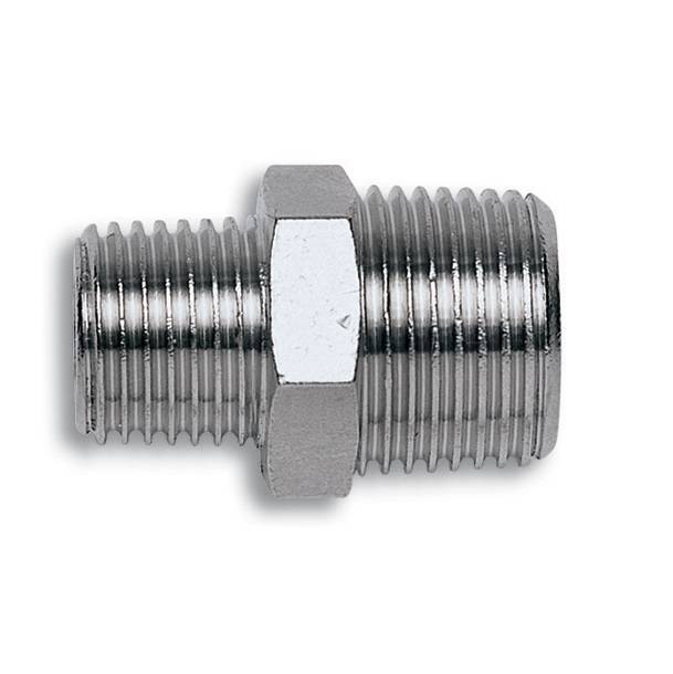 "GAV - Taper Reducer Nipple 1/4 x 1/2 M/M Packaged - 3 Pack"