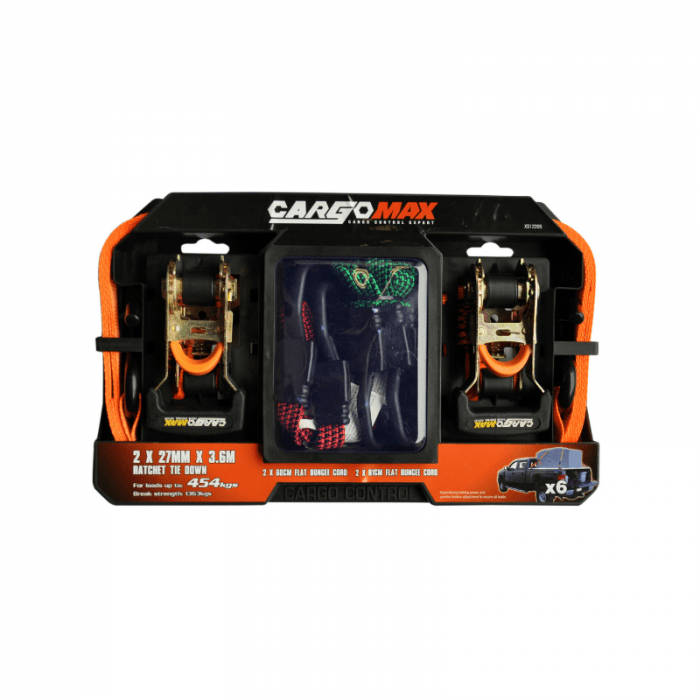 Cargomax - Strap 6 Piece Gift Combo Set - 2 Pack