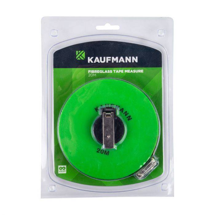 Kaufmann - Tape Measure Fibre Glass 20M - 2 Pack