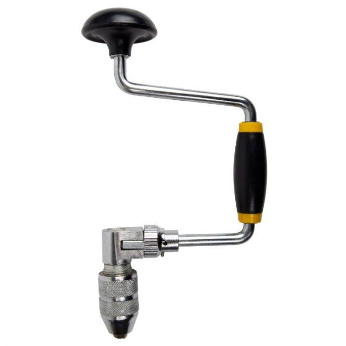 Brace 4 Jaw 250mm Carpenters (Hand Crank Drill)