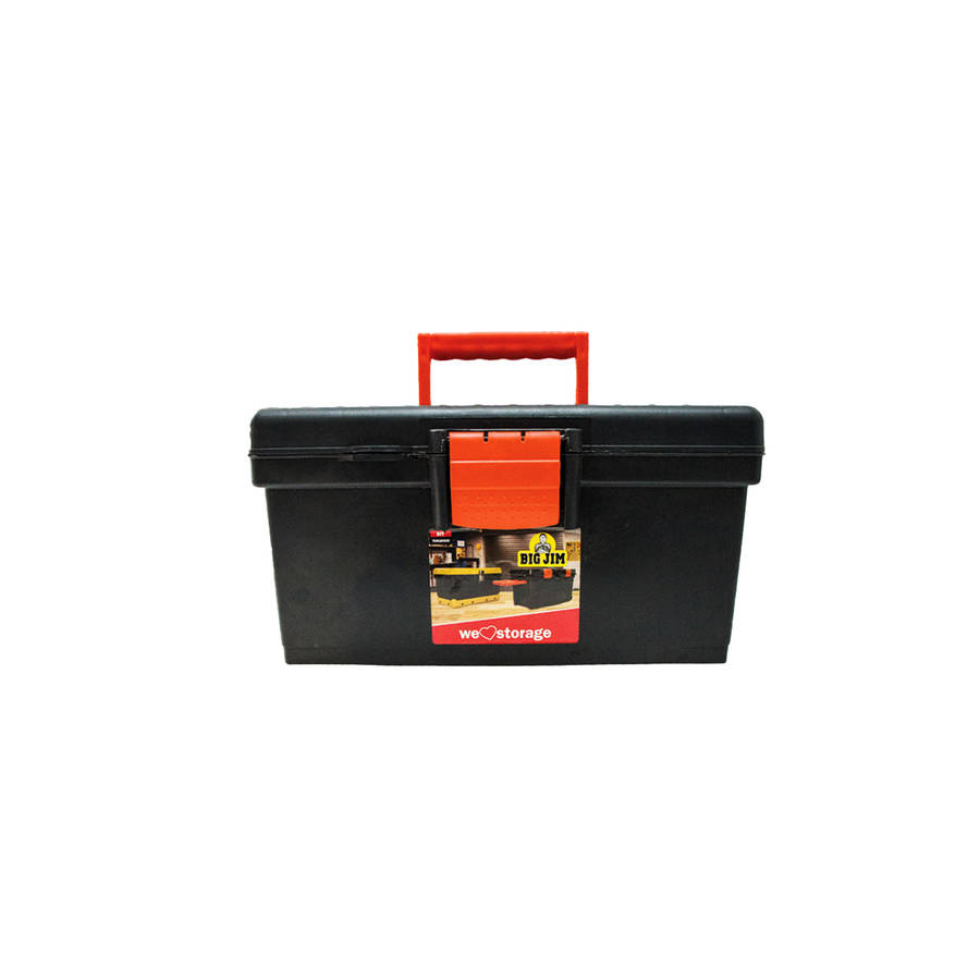 Big Jim - Tool Box - Basic - Pvc - Black - 420mm - 2 Pack