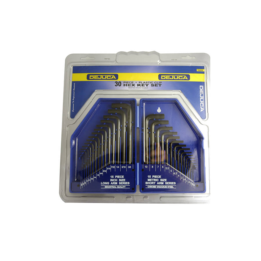 Dejuca - Allen Key Set - Metric/sae - 30/piece