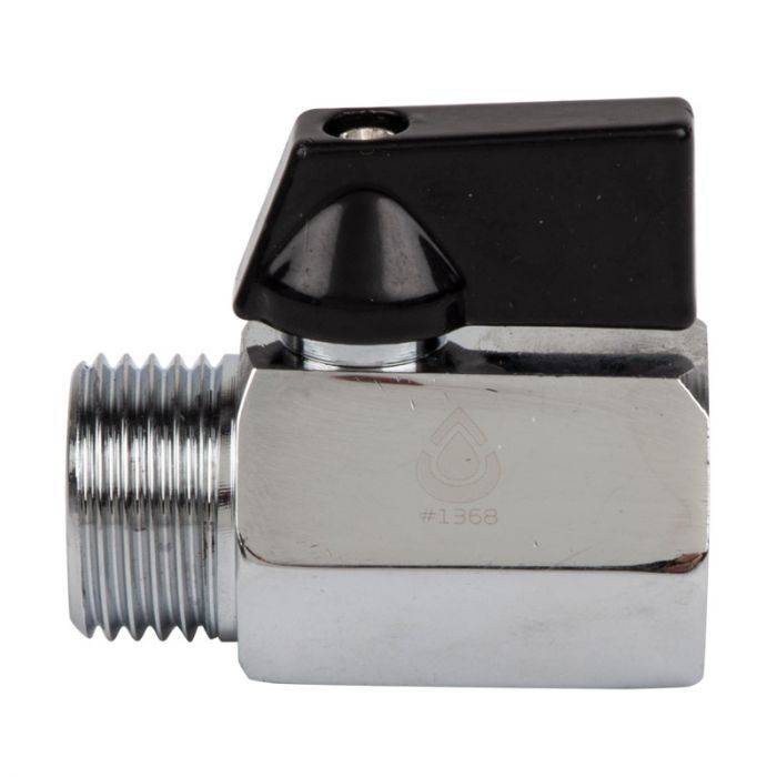 Valve Brass Mini Lever Mxf 15mm - 2 Pack