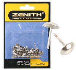 Nails Chair 11x16mm Nickl-Pl 35pc - 2 Pack