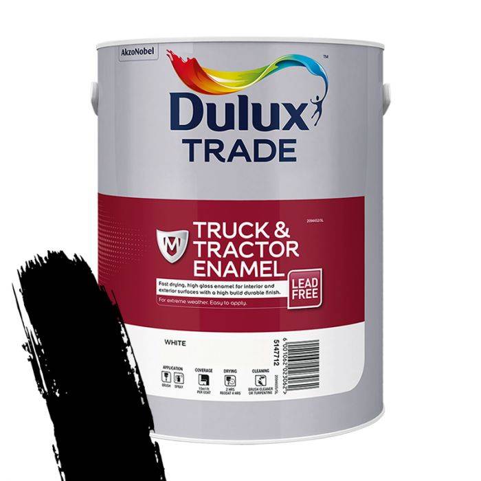Dulux - Trade Truck & Tractor Black 5L