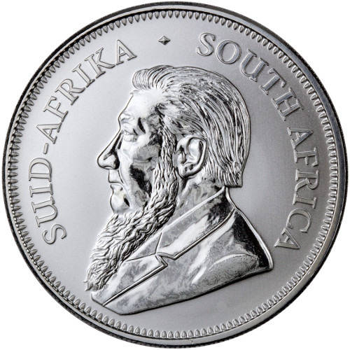 2017 One Ounce Premium Uncirculated Silver Krugerrand Includes Capsule and Display Box