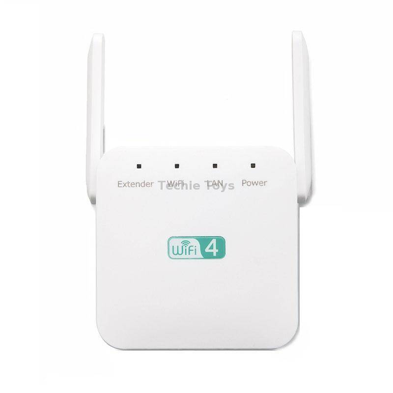 2.4G 300M Wi-Fi Amplifier Long Range WiFi Repeater Wireless Signal Booster US Plug White