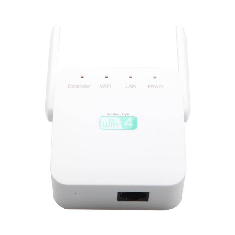 2.4G 300M Wi-Fi Amplifier Long Range WiFi Repeater Wireless Signal Booster US Plug White