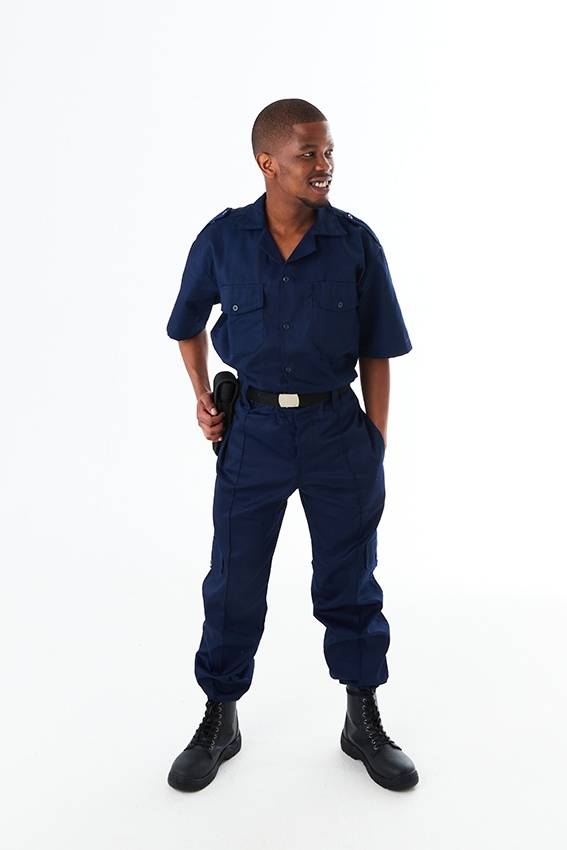 1P P/C Security Combat Trouser - 34 Khaki