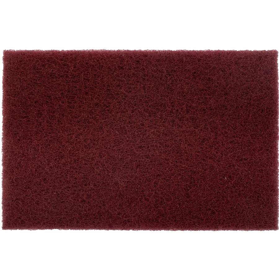 Tork Craft Pad Non Woven Industrial Strength 150 X 230Mm Super Fine Maroon 20Pc