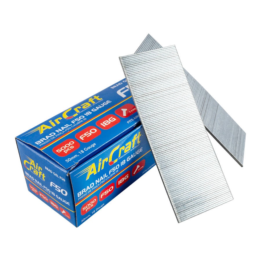 Aircraft Brad Nail 18G 50Mm (5000)