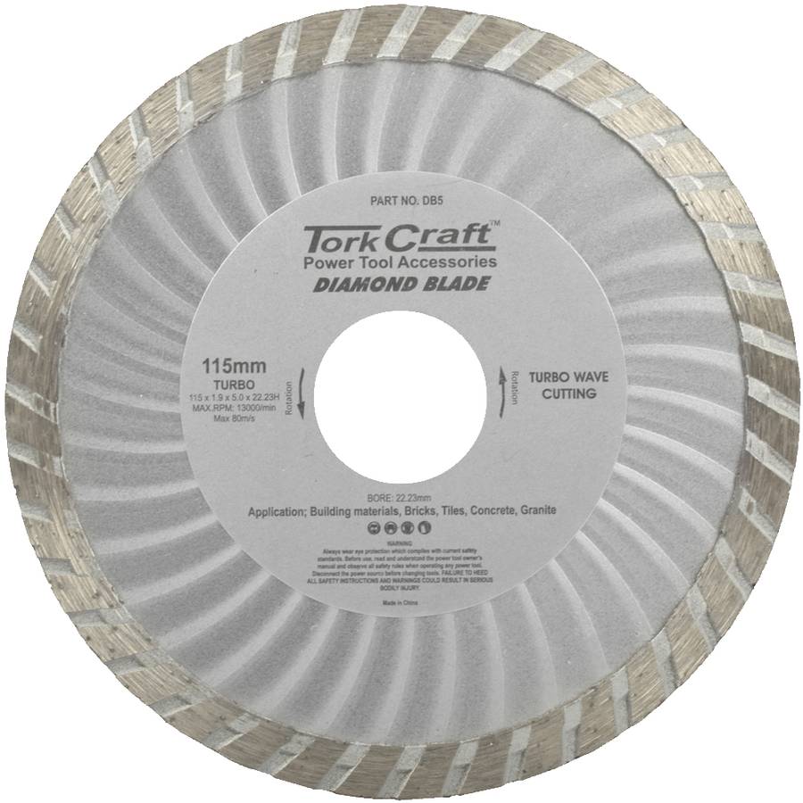 Tork Craft Diamond Blade Turbo 115Mm